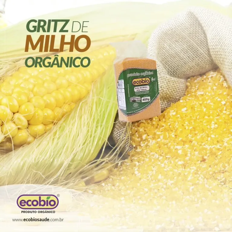 Gritz de Milho Orgânico